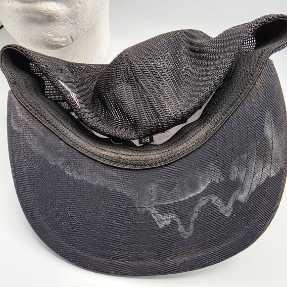 Pacific Headwear D-Series 405 S/M Black Mesh Trucker Baseball Hat Adjustable - Picture 8 of 9